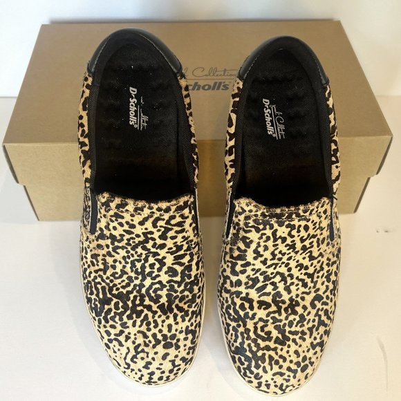 Dr. Scholl's Original Collection Scout Beigen Black Leopard Women's Loafers - Picture 5 of 5